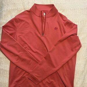 Peter millar makers mark branded quarter zip